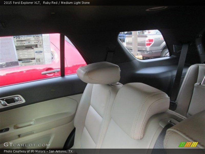 Ruby Red / Medium Light Stone 2015 Ford Explorer XLT