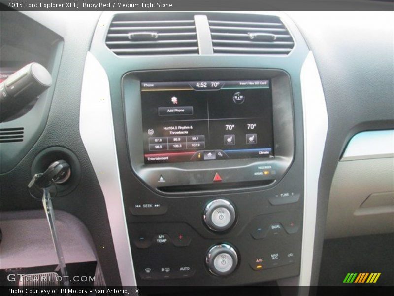 Ruby Red / Medium Light Stone 2015 Ford Explorer XLT