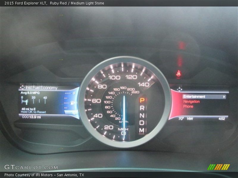 Ruby Red / Medium Light Stone 2015 Ford Explorer XLT