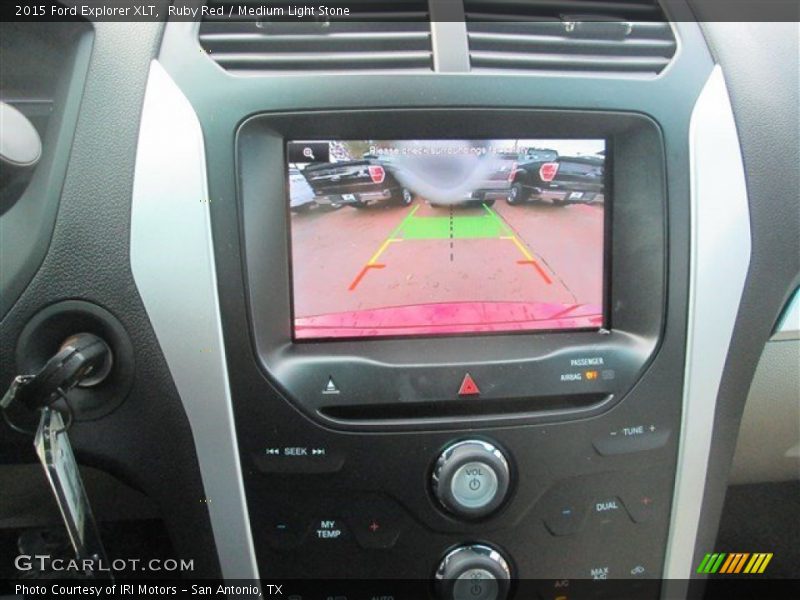 Ruby Red / Medium Light Stone 2015 Ford Explorer XLT