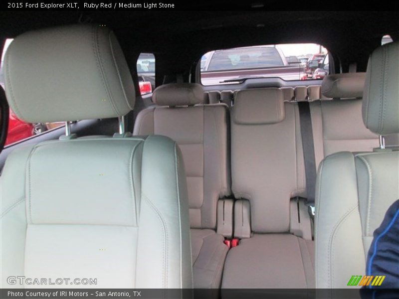 Ruby Red / Medium Light Stone 2015 Ford Explorer XLT