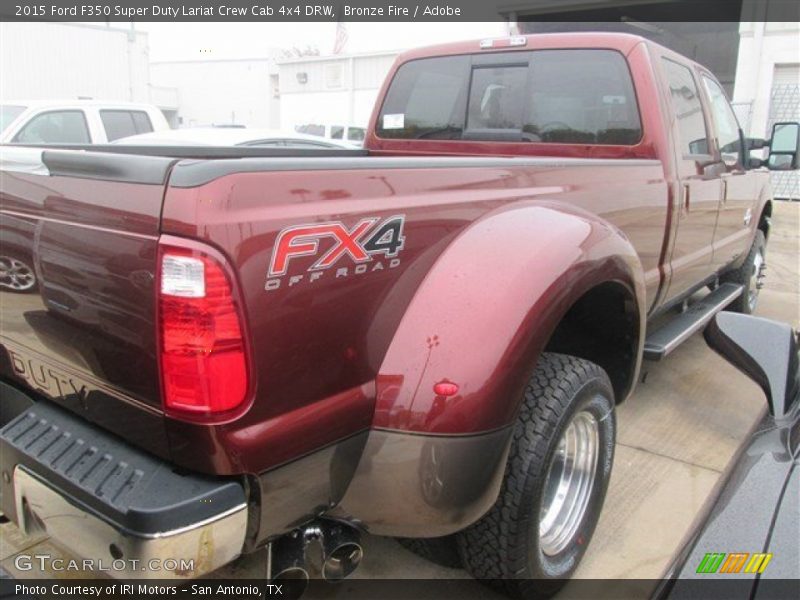 Bronze Fire / Adobe 2015 Ford F350 Super Duty Lariat Crew Cab 4x4 DRW