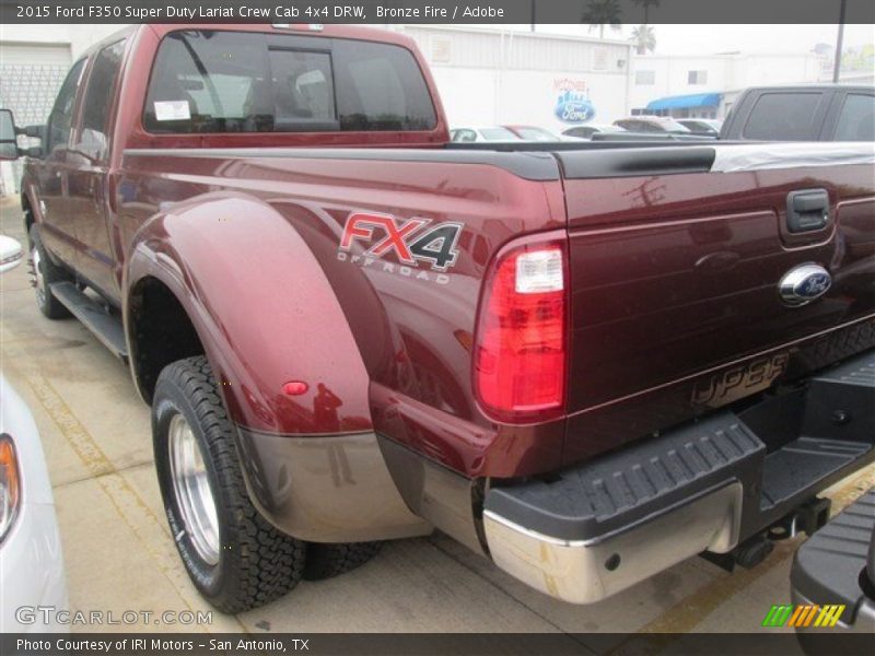 Bronze Fire / Adobe 2015 Ford F350 Super Duty Lariat Crew Cab 4x4 DRW