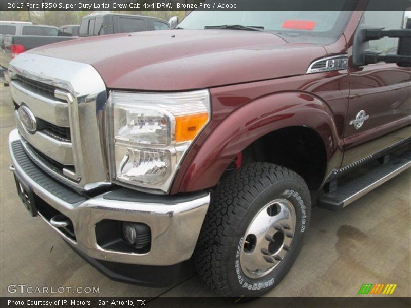 Bronze Fire / Adobe 2015 Ford F350 Super Duty Lariat Crew Cab 4x4 DRW