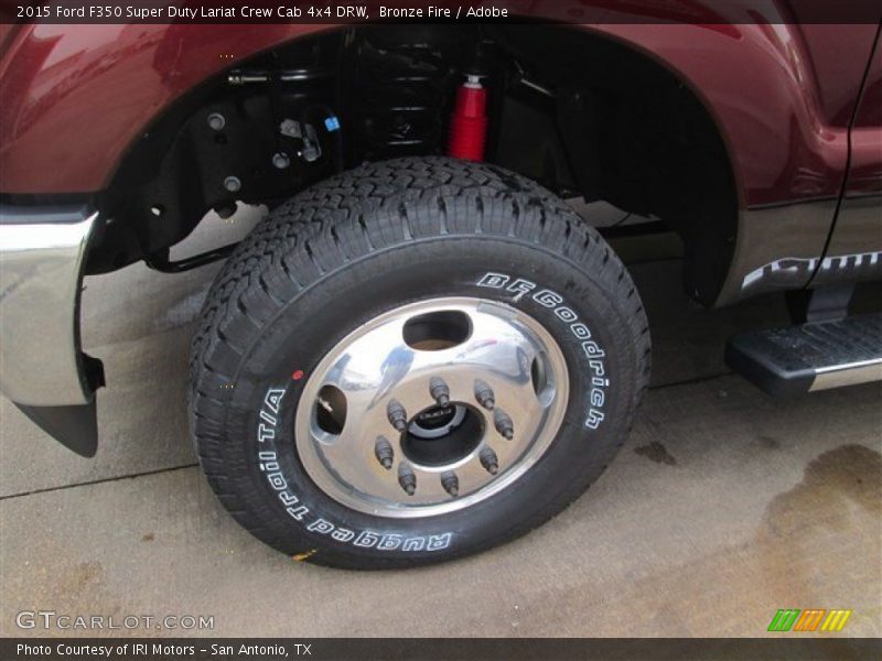 Bronze Fire / Adobe 2015 Ford F350 Super Duty Lariat Crew Cab 4x4 DRW
