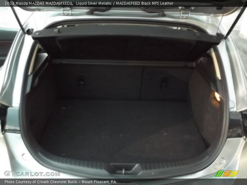 Liquid Silver Metallic / MAZDASPEED Black MPS Leather 2013 Mazda MAZDA3 MAZDASPEED3