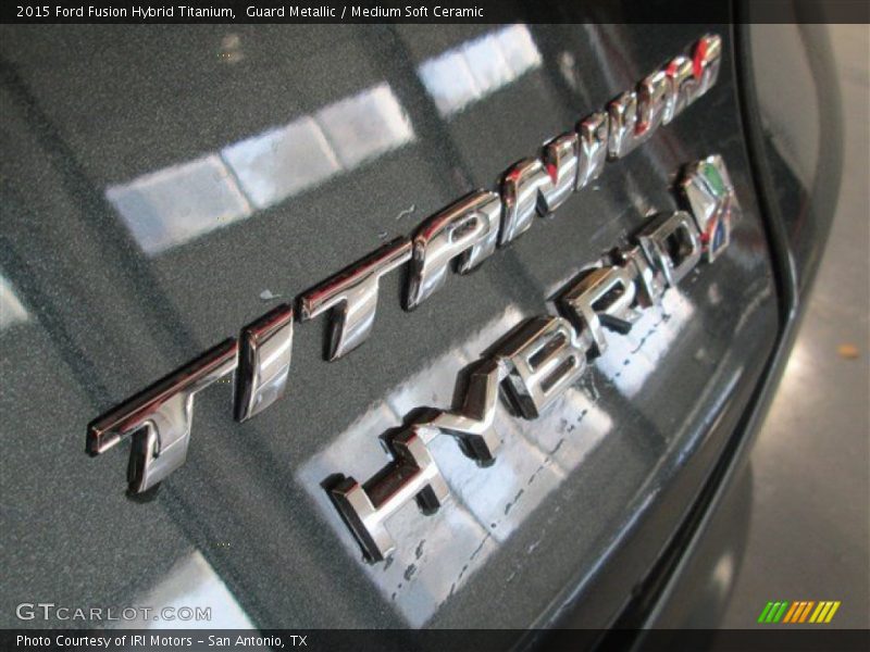 Guard Metallic / Medium Soft Ceramic 2015 Ford Fusion Hybrid Titanium