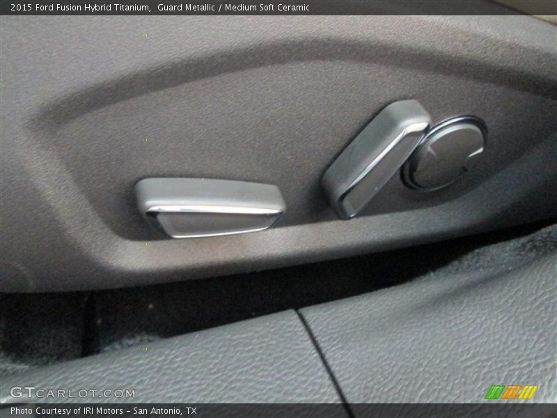 Guard Metallic / Medium Soft Ceramic 2015 Ford Fusion Hybrid Titanium