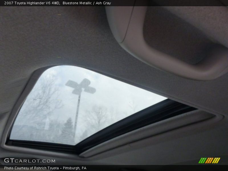 Bluestone Metallic / Ash Gray 2007 Toyota Highlander V6 4WD
