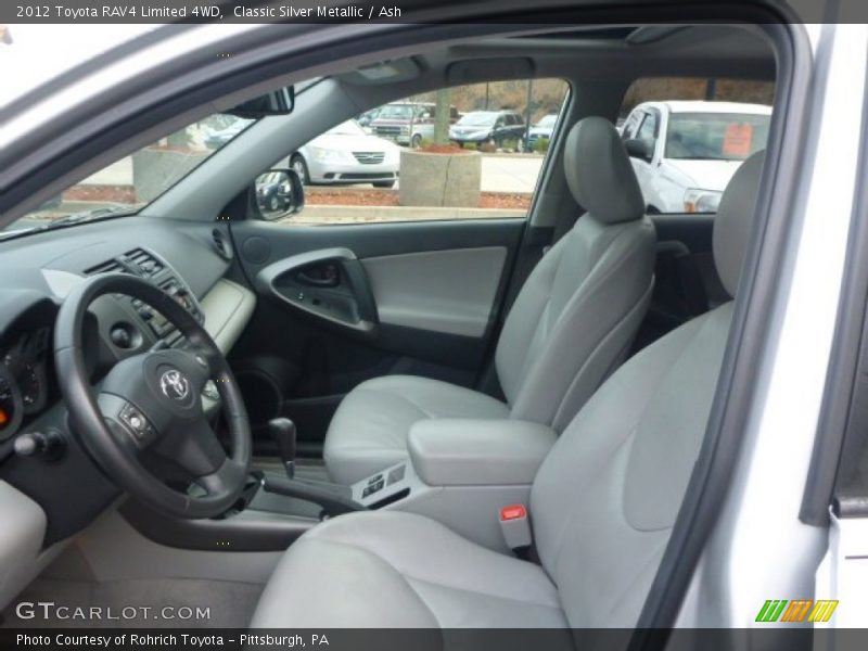 Classic Silver Metallic / Ash 2012 Toyota RAV4 Limited 4WD