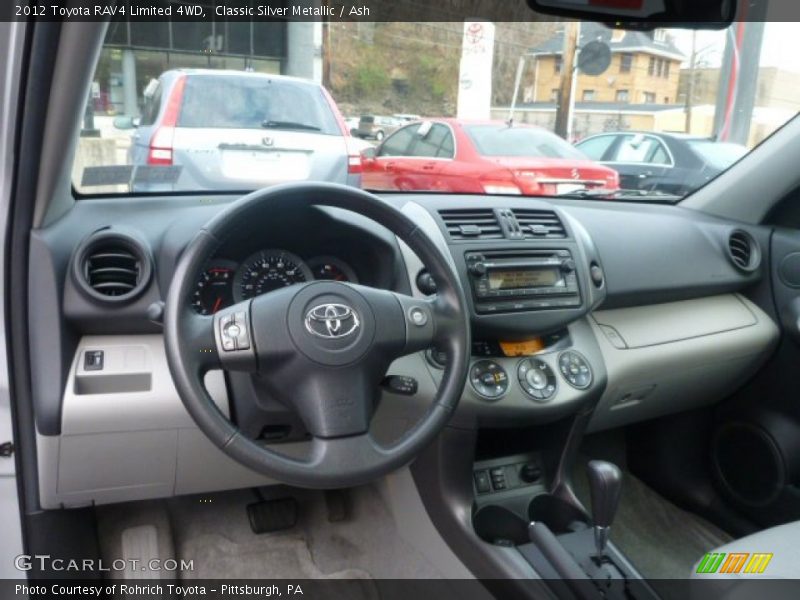 Classic Silver Metallic / Ash 2012 Toyota RAV4 Limited 4WD
