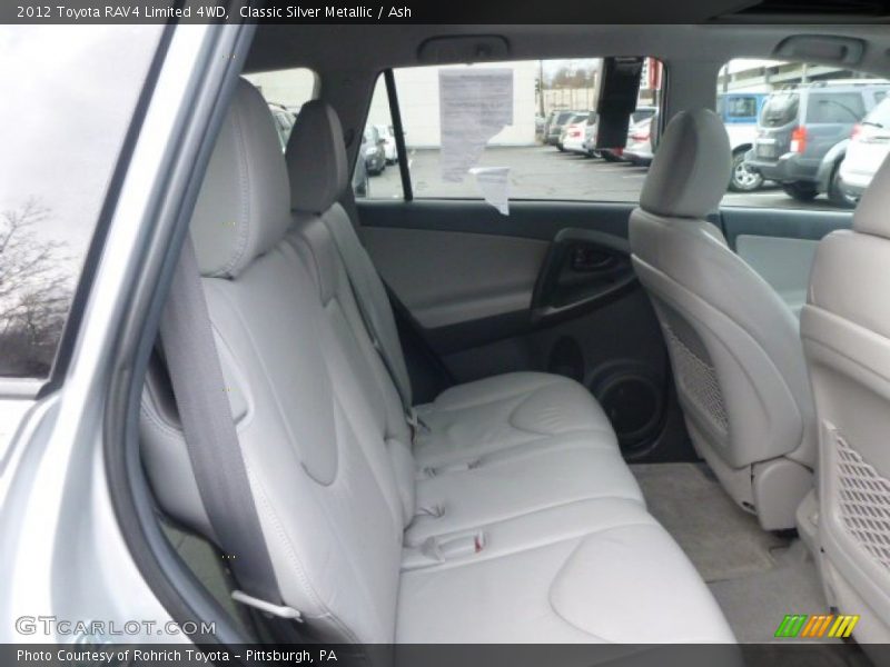 Classic Silver Metallic / Ash 2012 Toyota RAV4 Limited 4WD