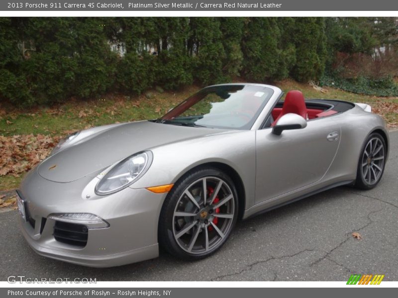 Front 3/4 View of 2013 911 Carrera 4S Cabriolet