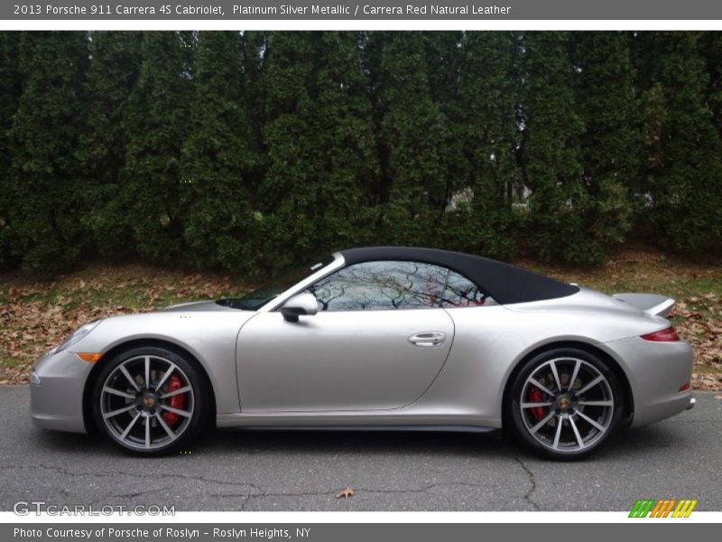  2013 911 Carrera 4S Cabriolet Platinum Silver Metallic