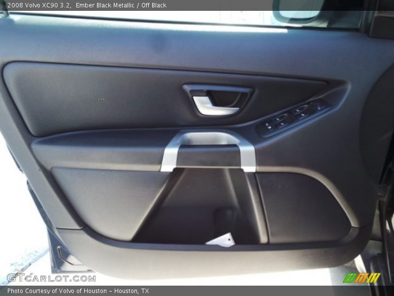 Ember Black Metallic / Off Black 2008 Volvo XC90 3.2