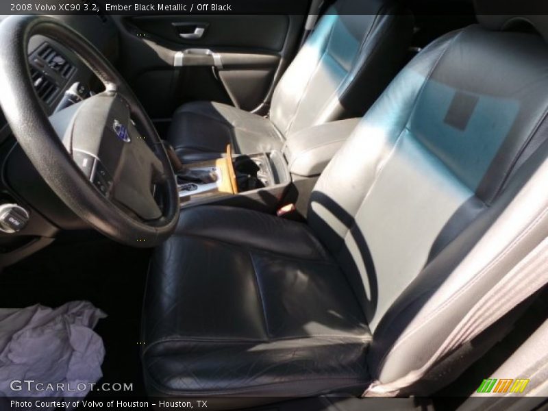Front Seat of 2008 XC90 3.2
