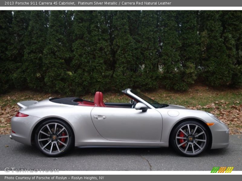  2013 911 Carrera 4S Cabriolet Platinum Silver Metallic