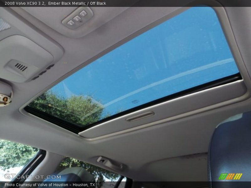 Sunroof of 2008 XC90 3.2