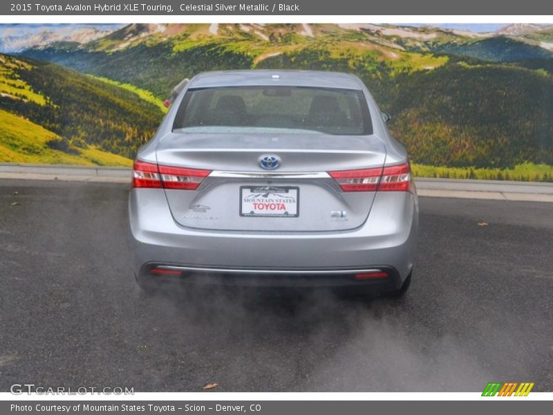 Celestial Silver Metallic / Black 2015 Toyota Avalon Hybrid XLE Touring