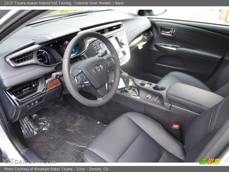 Black Interior - 2015 Avalon Hybrid XLE Touring 