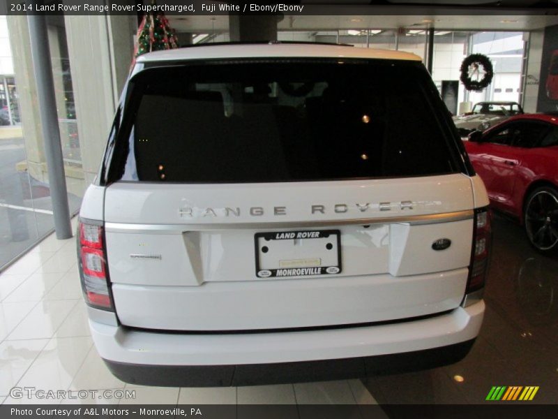 Fuji White / Ebony/Ebony 2014 Land Rover Range Rover Supercharged