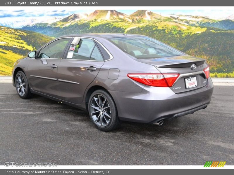 Predawn Gray Mica / Ash 2015 Toyota Camry XSE V6