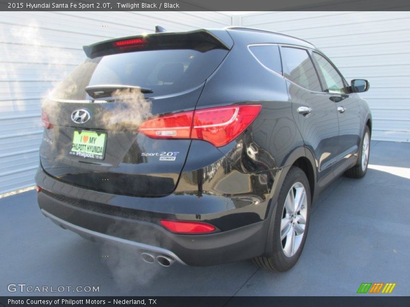 Twilight Black / Black 2015 Hyundai Santa Fe Sport 2.0T