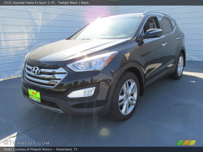 Twilight Black / Black 2015 Hyundai Santa Fe Sport 2.0T