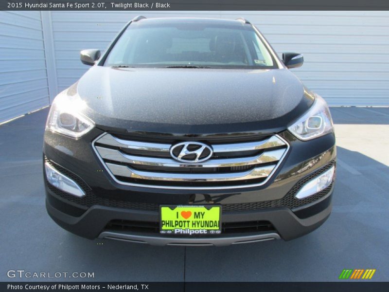 Twilight Black / Black 2015 Hyundai Santa Fe Sport 2.0T