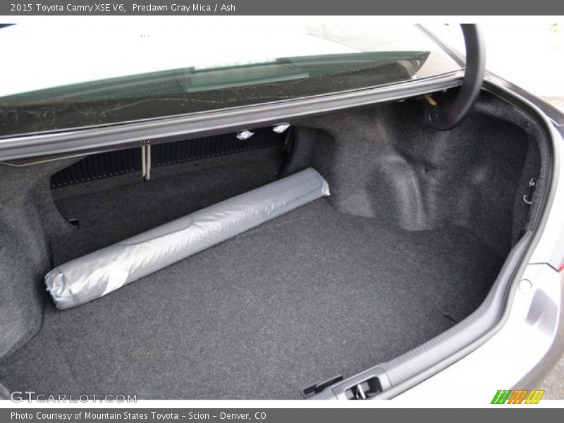  2015 Camry XSE V6 Trunk