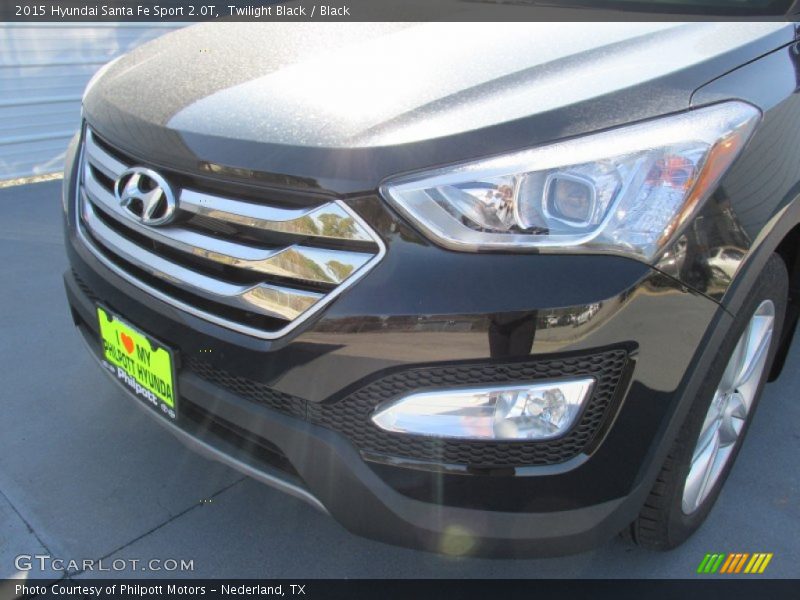 Twilight Black / Black 2015 Hyundai Santa Fe Sport 2.0T