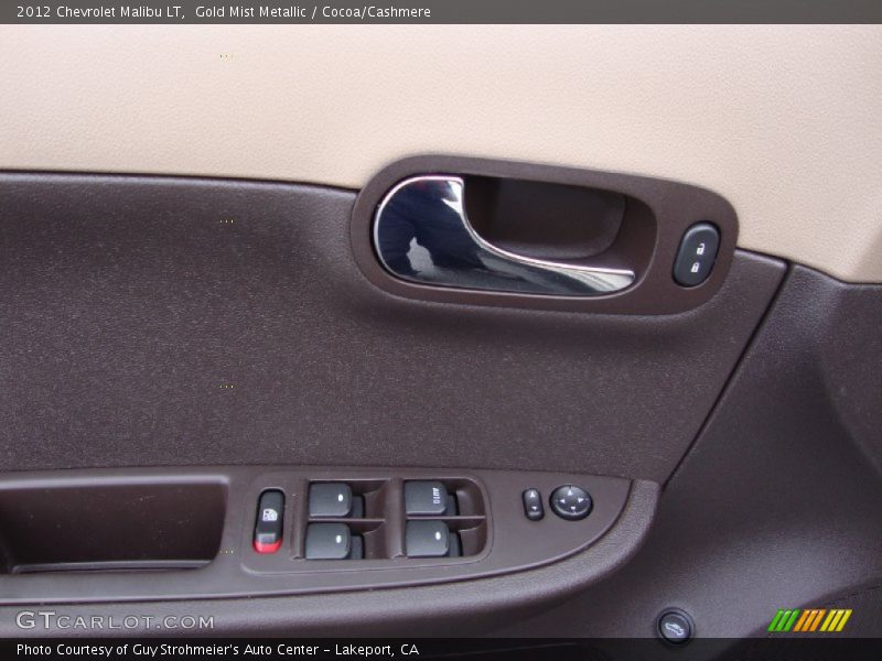 Gold Mist Metallic / Cocoa/Cashmere 2012 Chevrolet Malibu LT