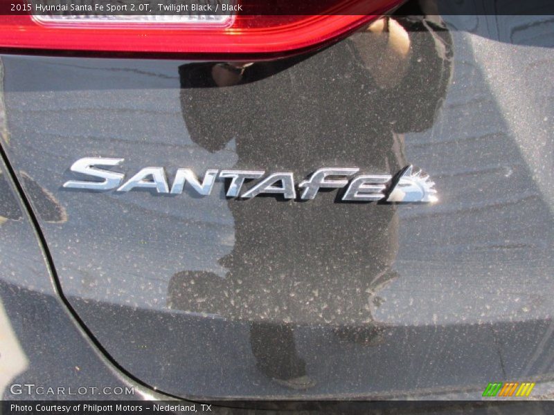 Twilight Black / Black 2015 Hyundai Santa Fe Sport 2.0T
