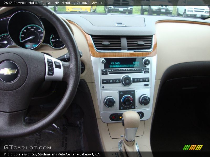 Gold Mist Metallic / Cocoa/Cashmere 2012 Chevrolet Malibu LT