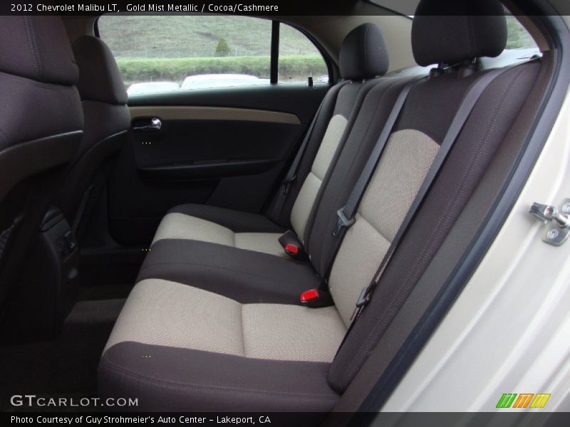 Gold Mist Metallic / Cocoa/Cashmere 2012 Chevrolet Malibu LT