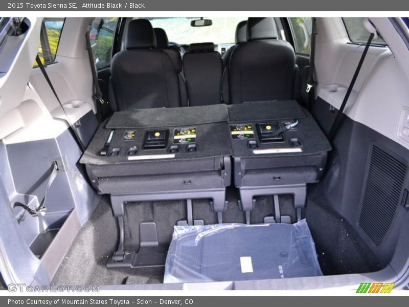  2015 Sienna SE Trunk