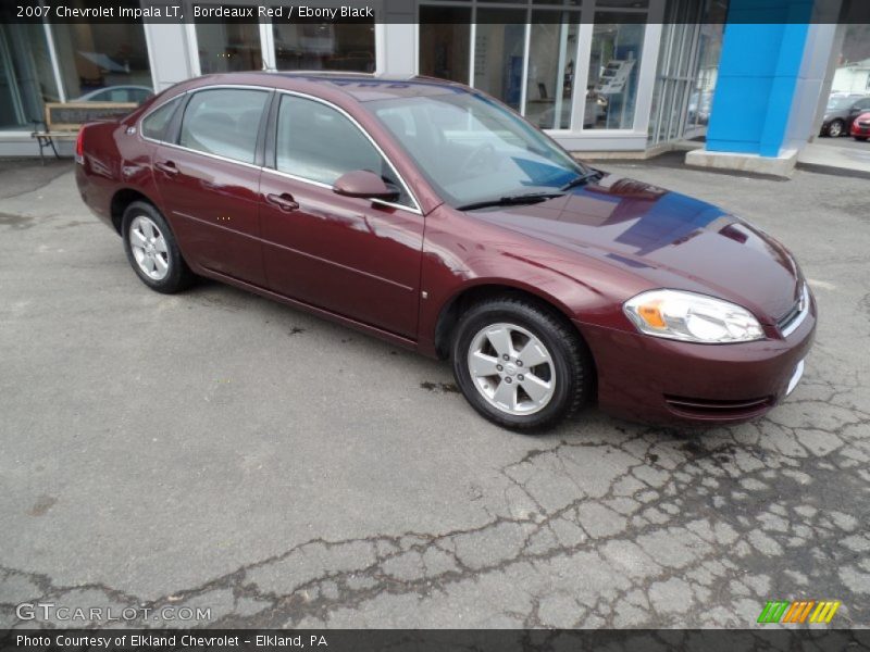 Bordeaux Red / Ebony Black 2007 Chevrolet Impala LT