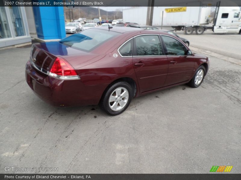 Bordeaux Red / Ebony Black 2007 Chevrolet Impala LT