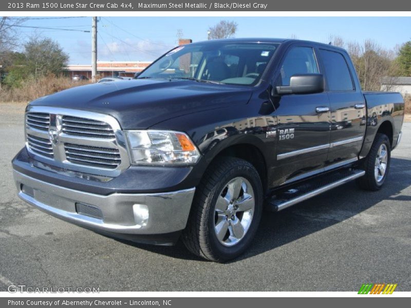 Maximum Steel Metallic / Black/Diesel Gray 2013 Ram 1500 Lone Star Crew Cab 4x4