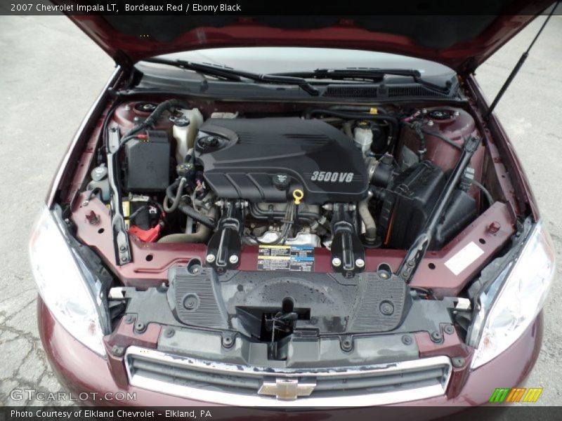 Bordeaux Red / Ebony Black 2007 Chevrolet Impala LT