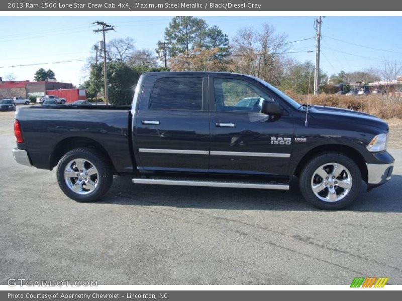 Maximum Steel Metallic / Black/Diesel Gray 2013 Ram 1500 Lone Star Crew Cab 4x4