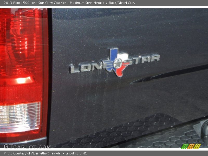 Maximum Steel Metallic / Black/Diesel Gray 2013 Ram 1500 Lone Star Crew Cab 4x4