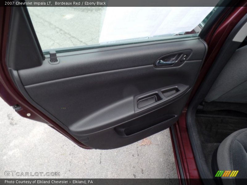 Bordeaux Red / Ebony Black 2007 Chevrolet Impala LT