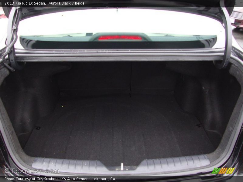 Aurora Black / Beige 2013 Kia Rio LX Sedan