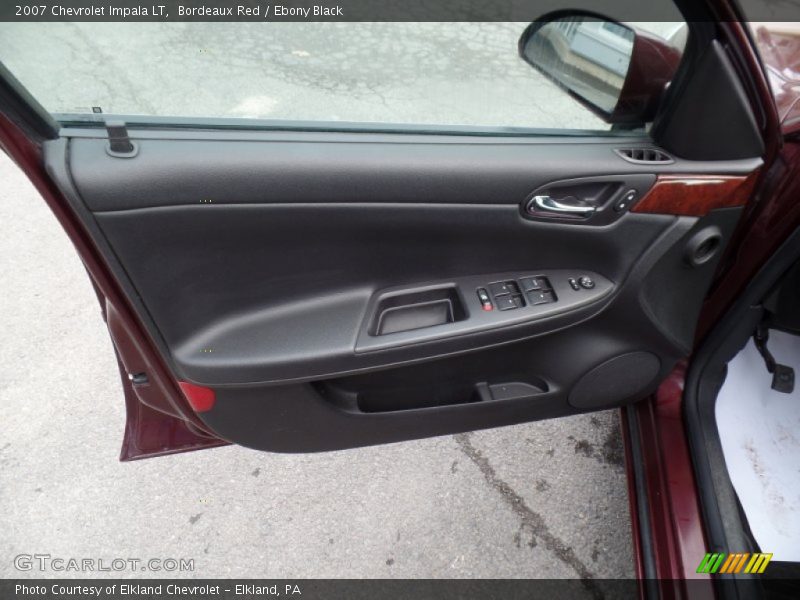 Bordeaux Red / Ebony Black 2007 Chevrolet Impala LT