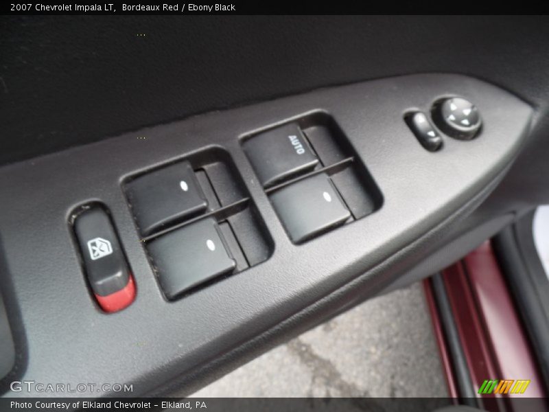 Bordeaux Red / Ebony Black 2007 Chevrolet Impala LT