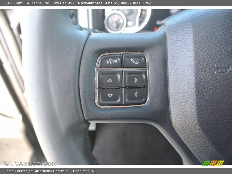 Maximum Steel Metallic / Black/Diesel Gray 2013 Ram 1500 Lone Star Crew Cab 4x4