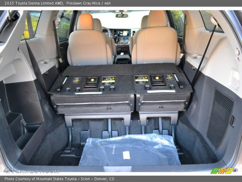 Predawn Gray Mica / Ash 2015 Toyota Sienna Limited AWD