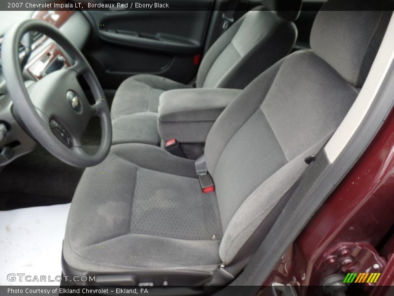 Bordeaux Red / Ebony Black 2007 Chevrolet Impala LT
