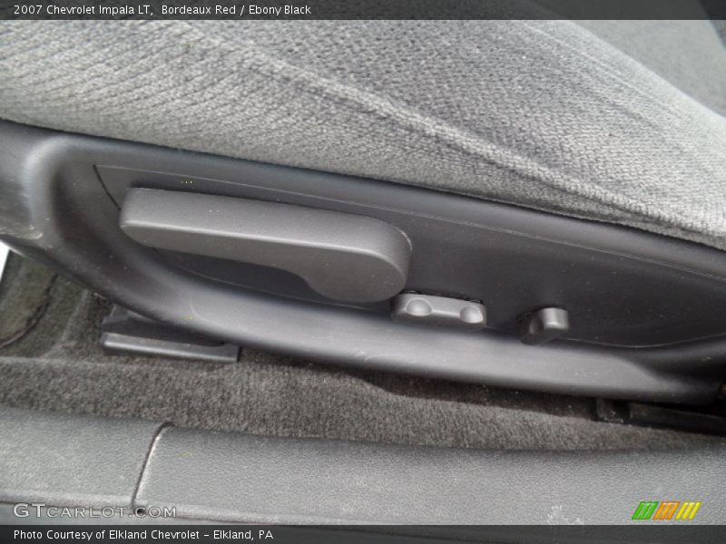 Bordeaux Red / Ebony Black 2007 Chevrolet Impala LT